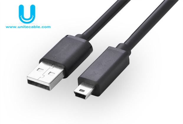 USB 2.0 A Male To Mini 5 Pin Male cable