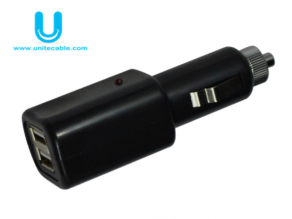 dual usb Car charge for iphone OEM sc052