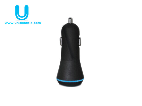 High power 5 v2.4 a dual usb car charger