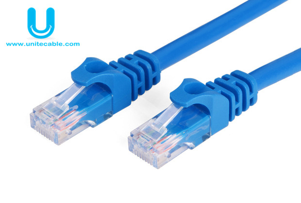 Cat6 UTP lan cable 26AWG CCA Blue color