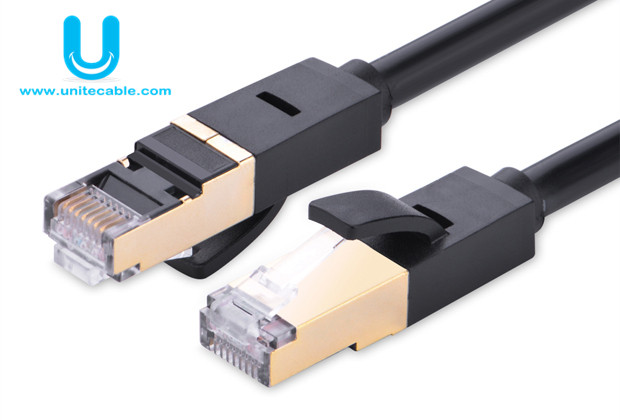 STP Cat7 Shielded 600MHz Patch Cable--Metal Connectors